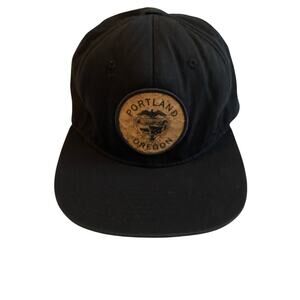 Grizzly Lid Portland Oregon State Flat Brim Adjustable Snapback Hat OS The Union